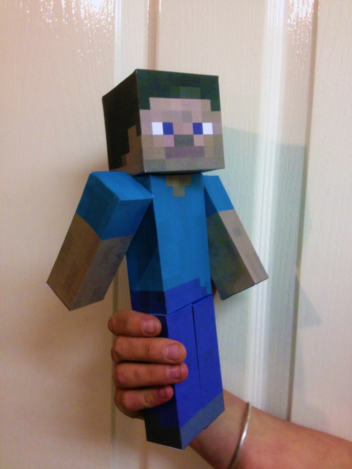 Eu Amo Artesanato: Boneco Minecraft com molde